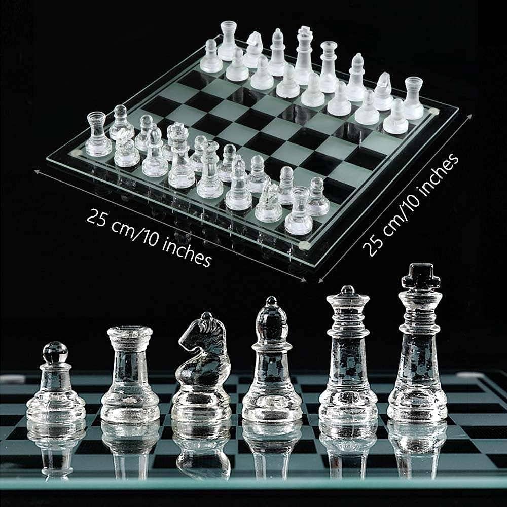 Crystal Chess Set - Big 14” | Premium Edition