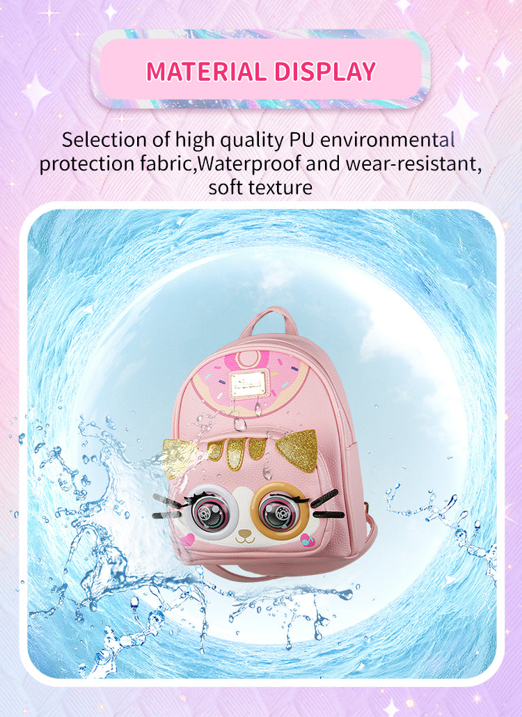 Supercute - Interactive Winking Eyes Backpack, Talking Mode & Music Playback