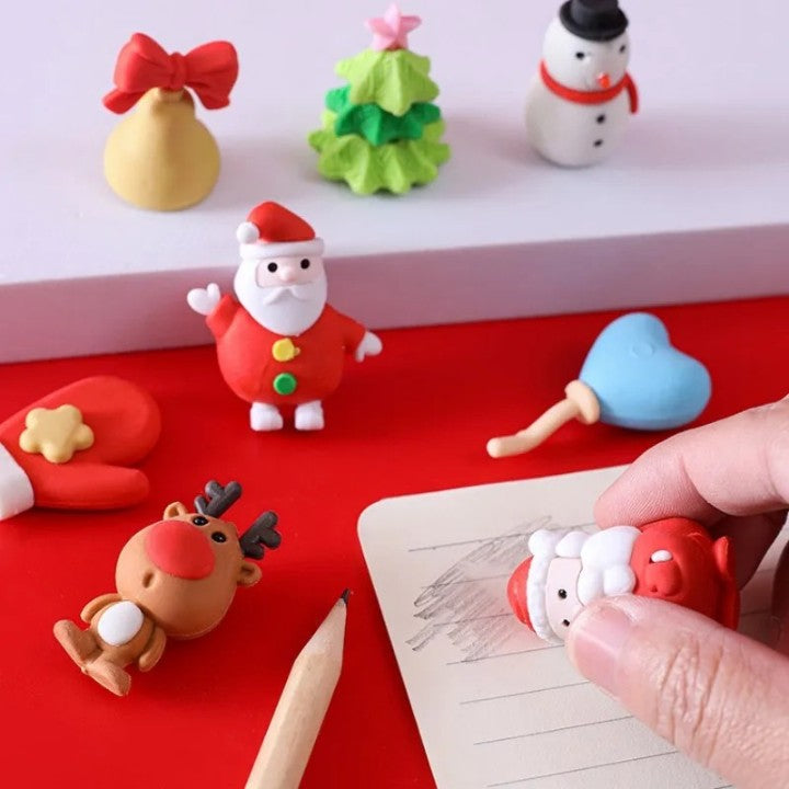 Christmas - Super Cute Erasers
