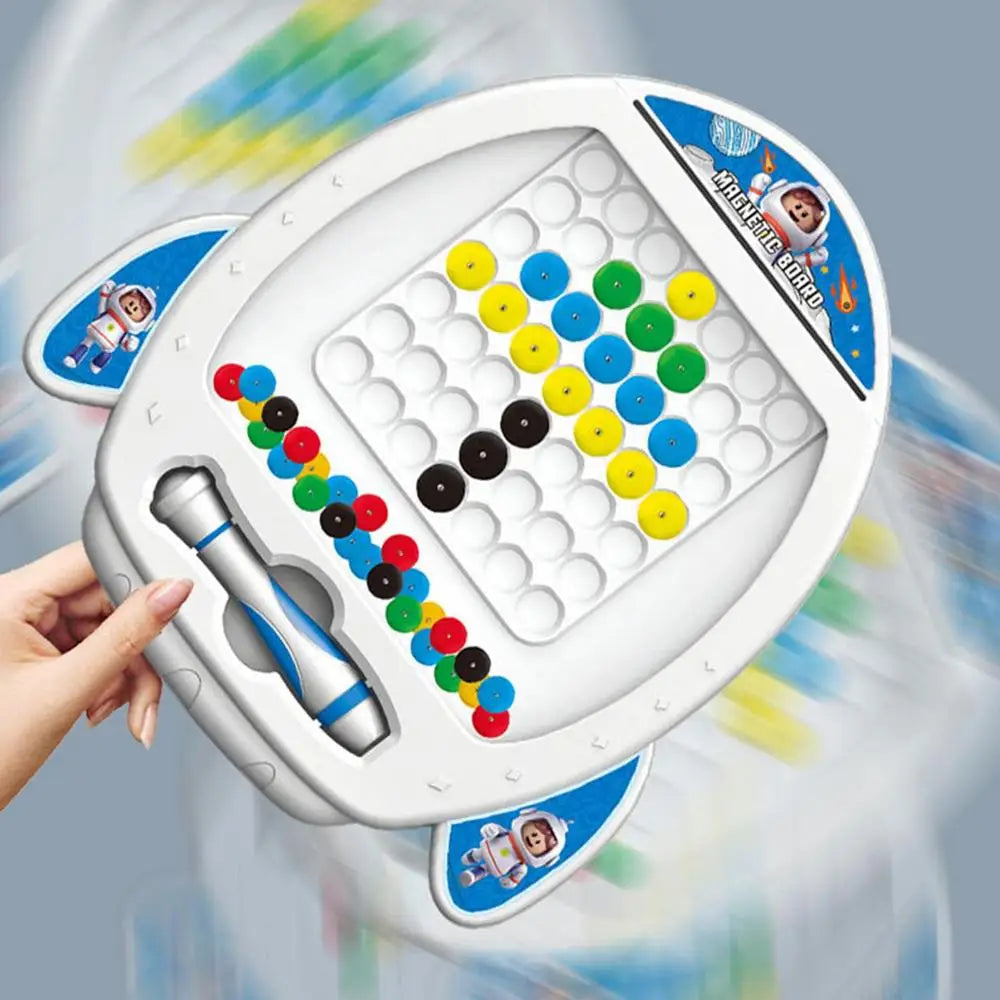 Magnetic Drawing Board: Portable, Educational, Fun