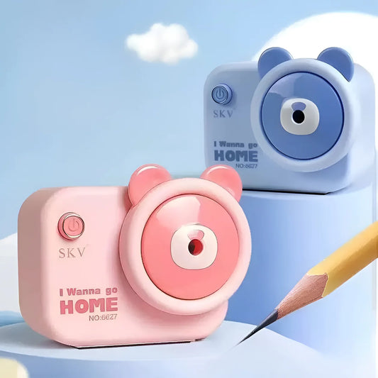 Camera Shaped Mechanical Sharpener