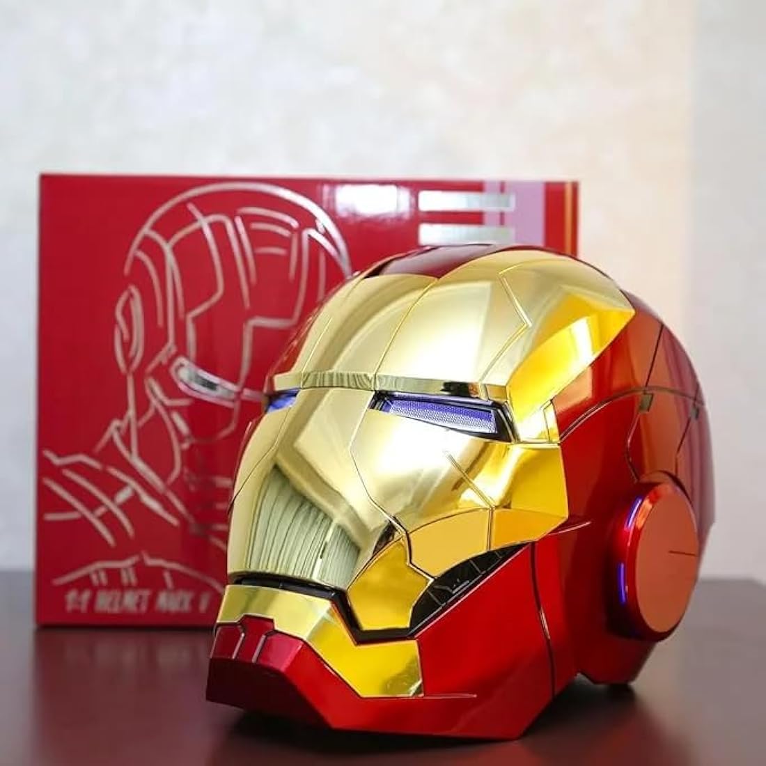 Ironman MK5 - 1:1 Wearable Helmet with Voice/Remote/Touch Controls