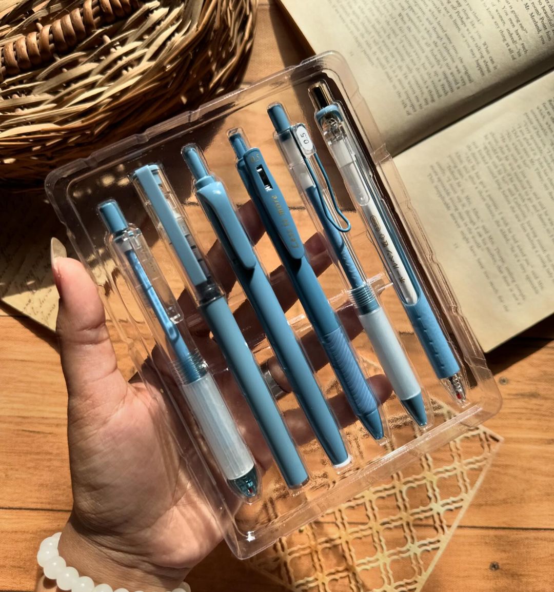 Smooth Writing - 6 Pens Gift set for Writers