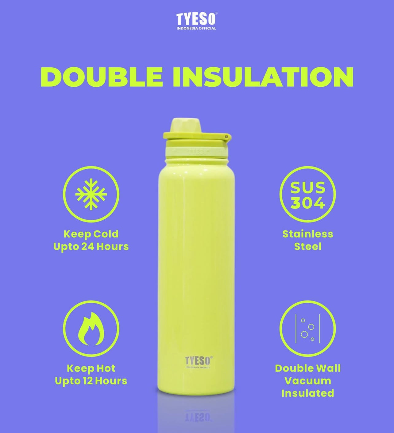 Tyeso - Shine World | Vacuum Insulated - 750ml