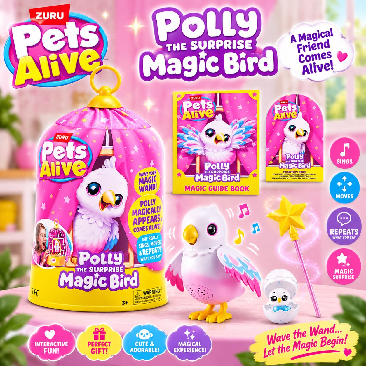 Zuru - Pets Alive Polly the Magic Bird
