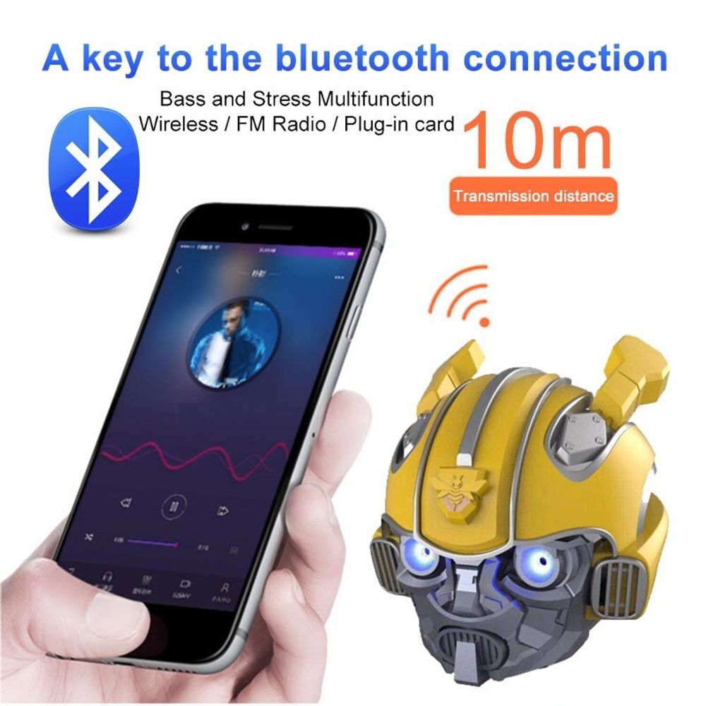 BumbleBee Speaker - Bluetooth | AUX | TF CARD