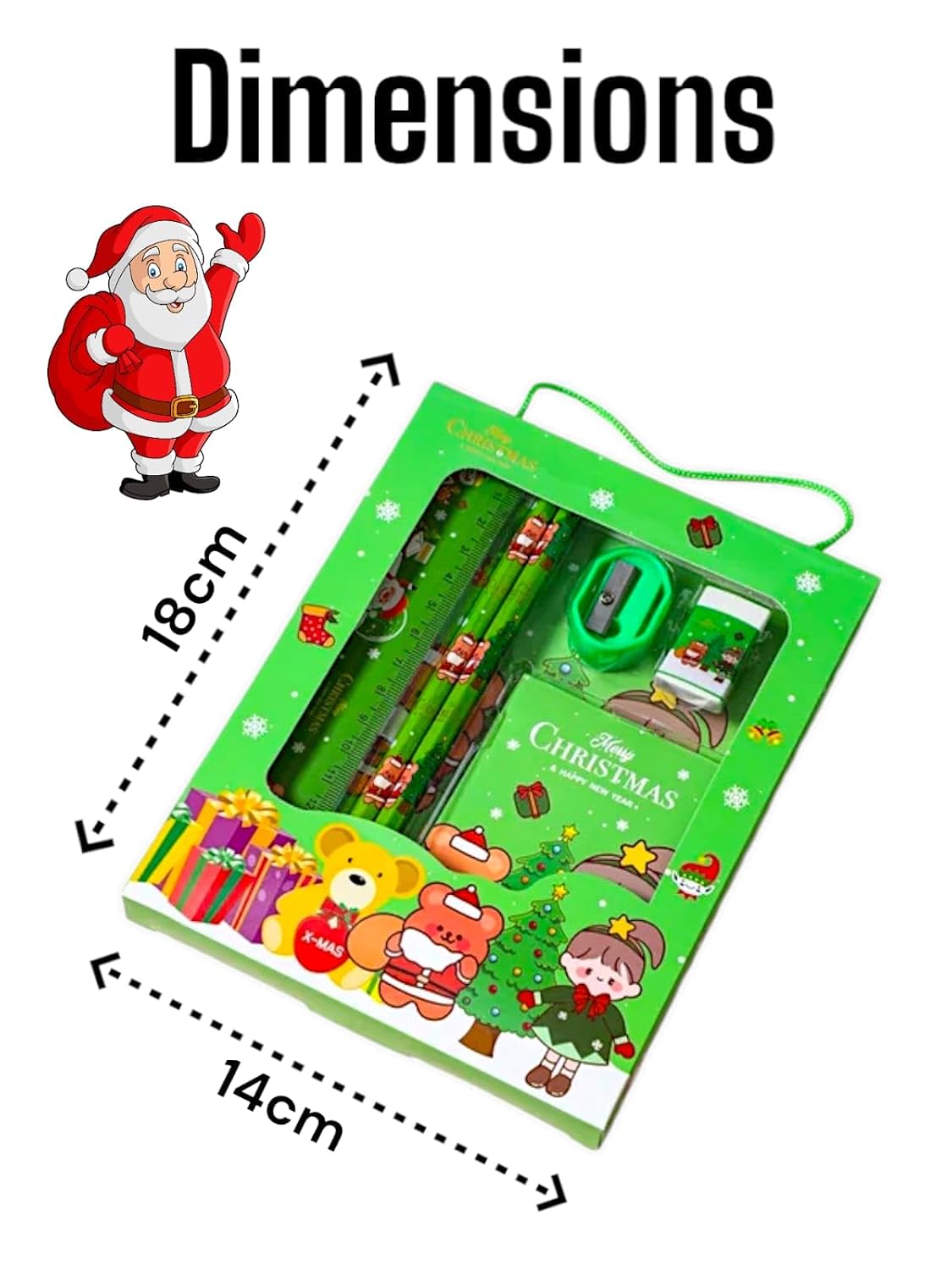 Christmas - Cute Stationary Gift Set