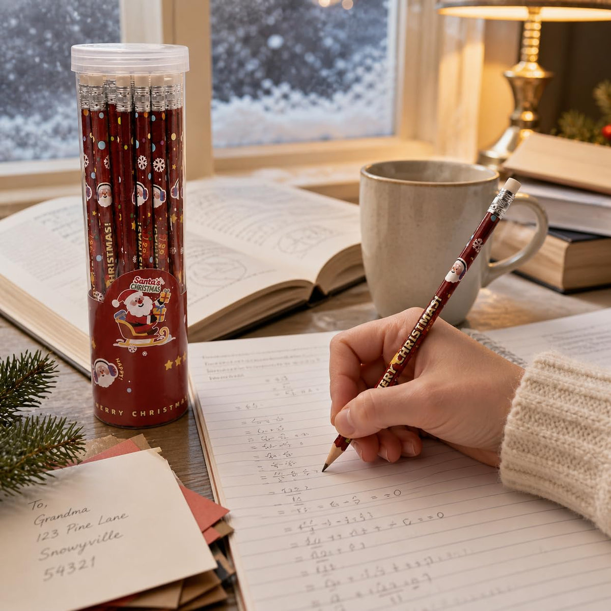 Christmas - Cute Pencils | Big Case