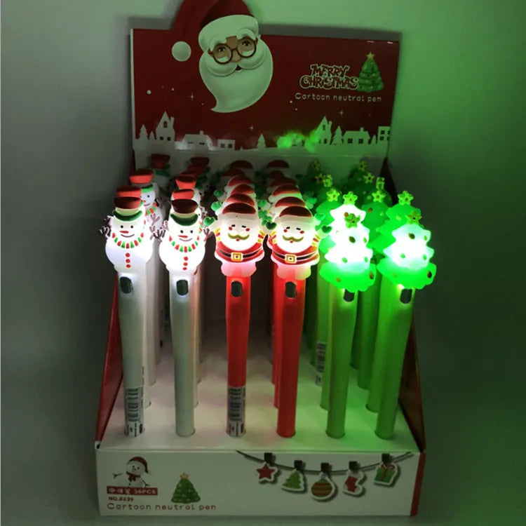 Christmas - LED Light Ballpoint Pen | 1pcs