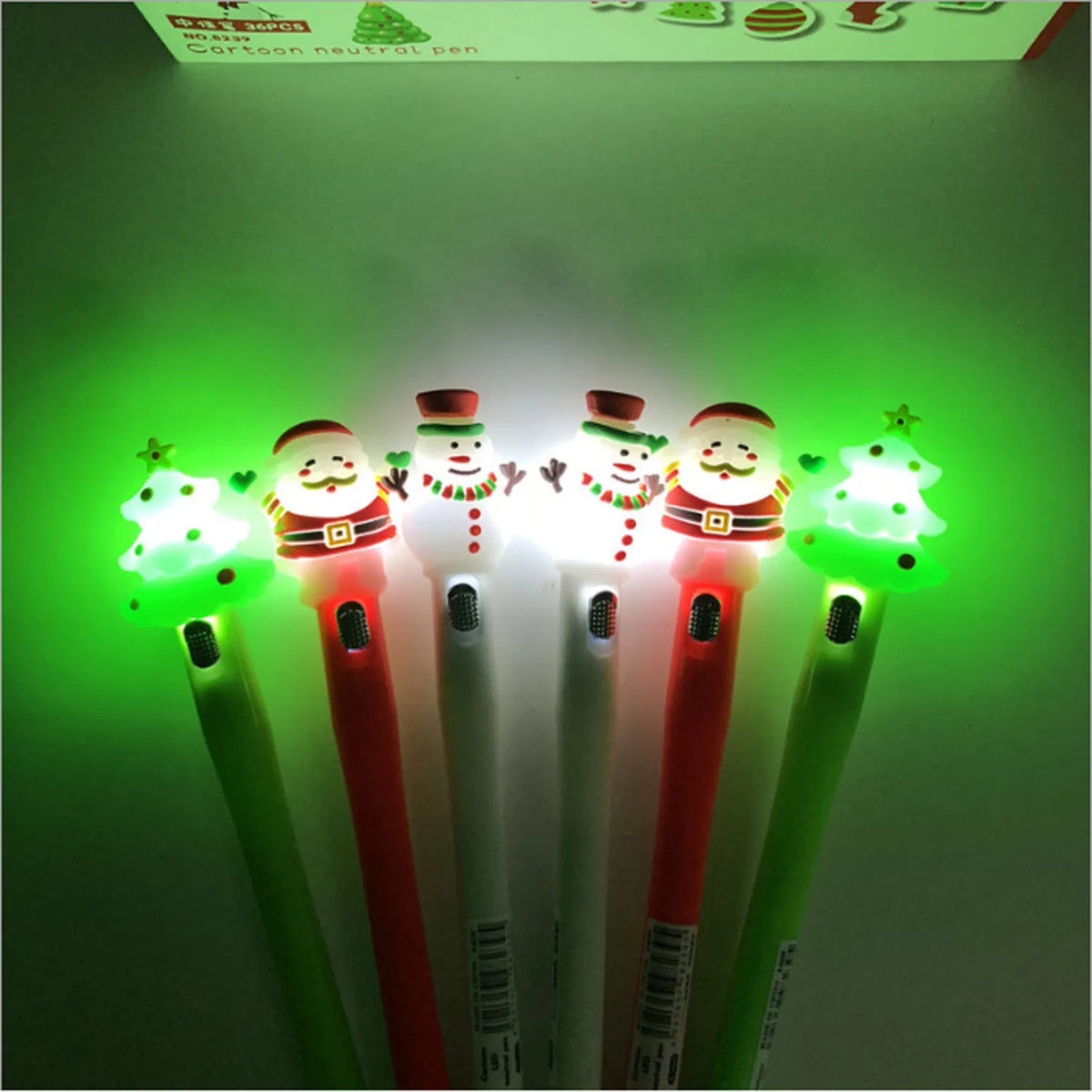 Christmas - LED Light Ballpoint Pen | 1pcs