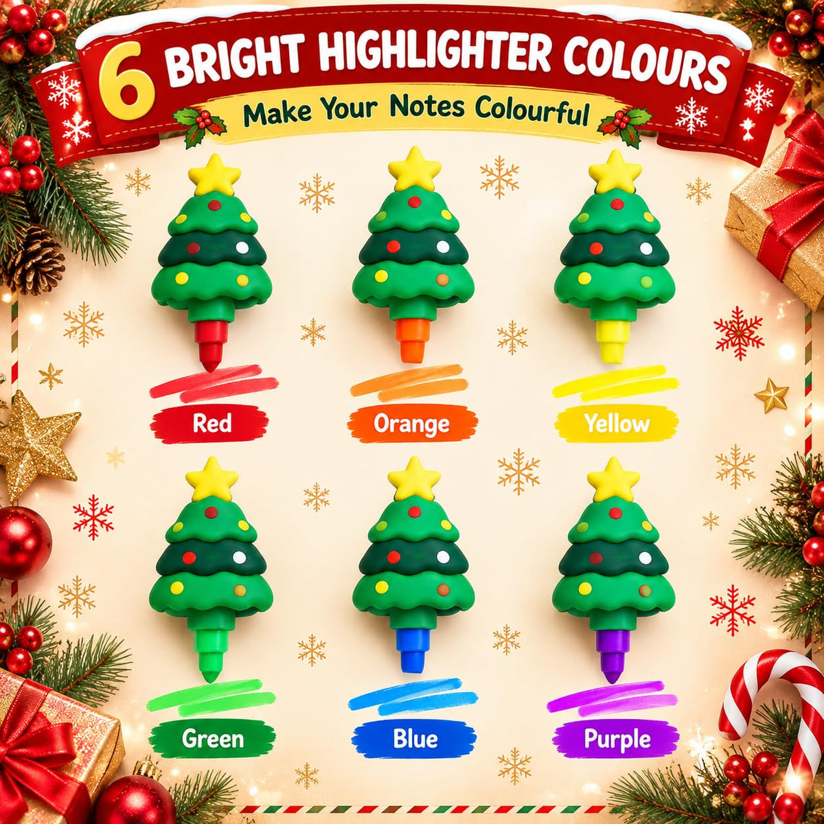 Christmas  - Cute Spinner With Highlighters