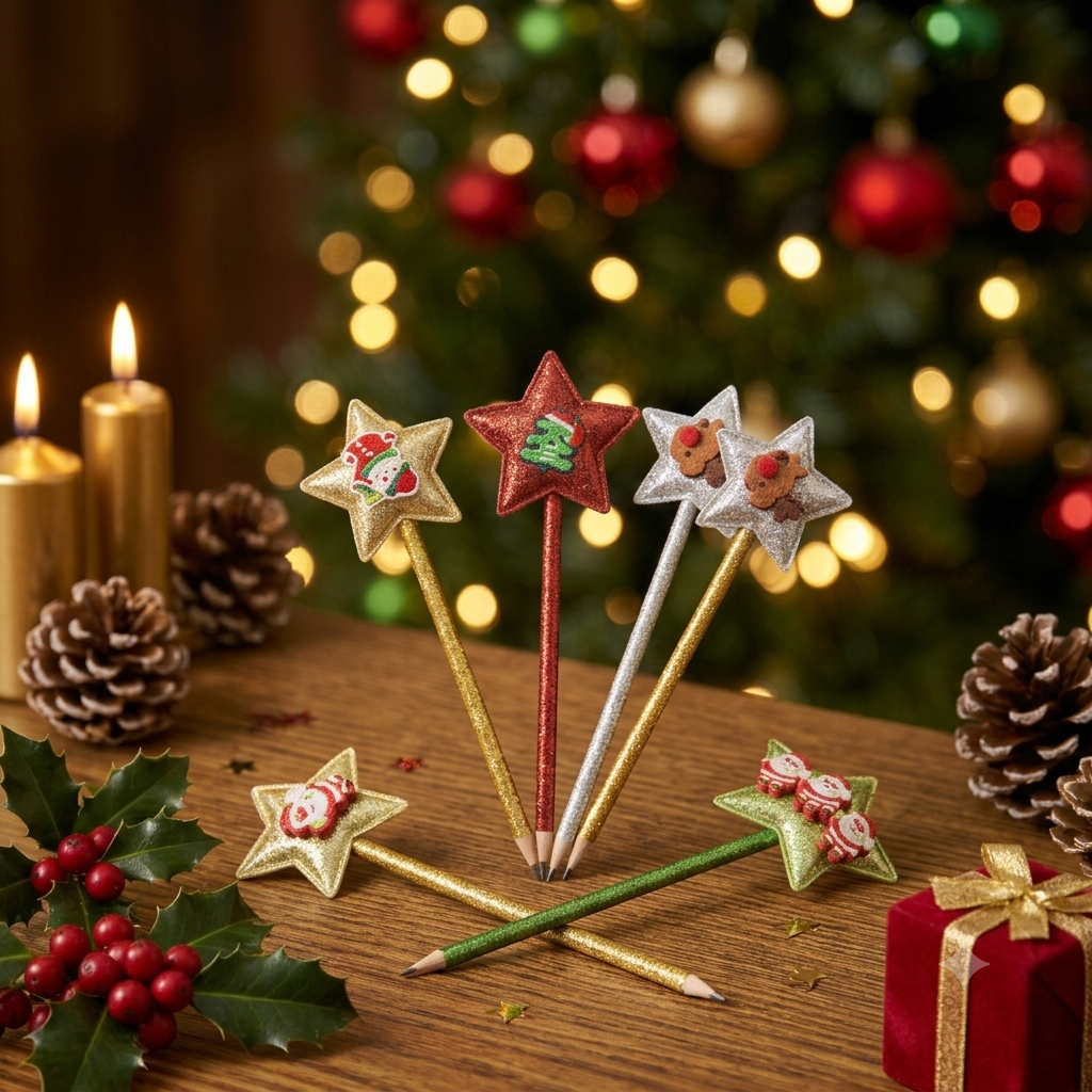 Christmas - Cute Star Pencil