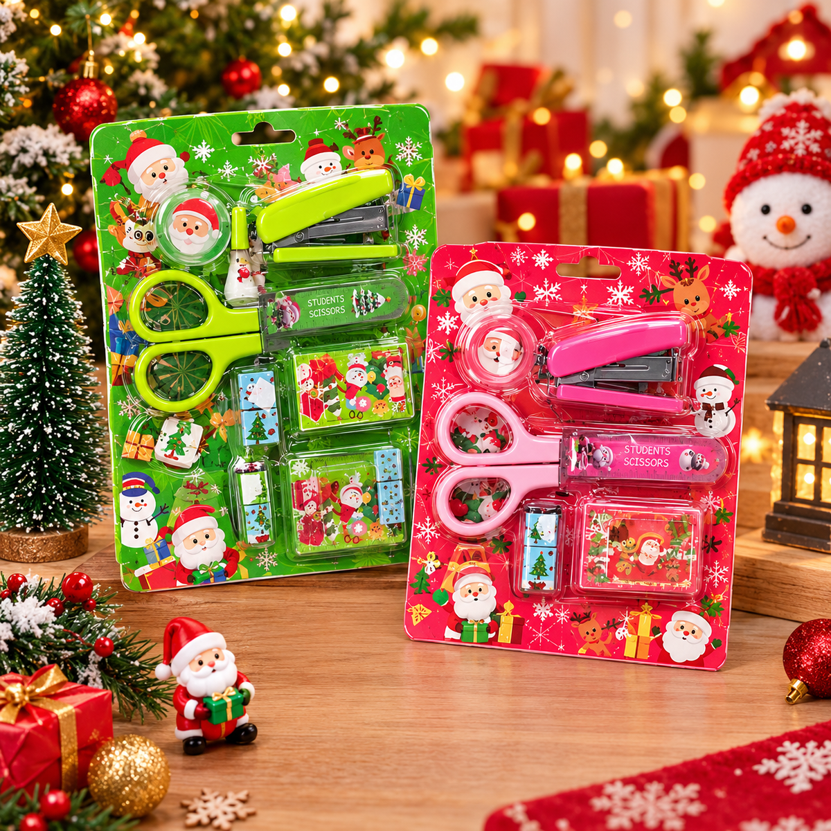 Christmas - 5pcs Stationary Gift Set