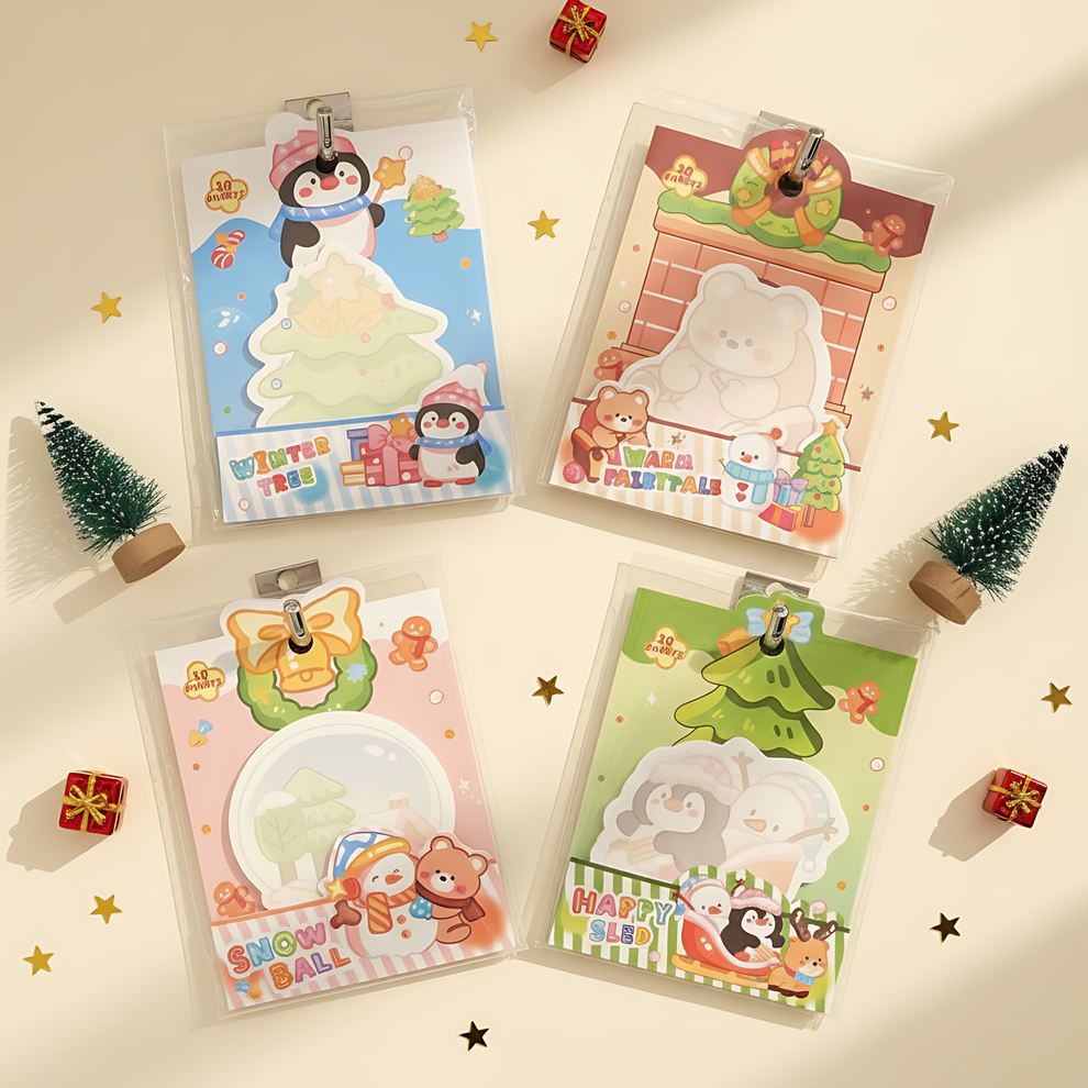 Christmas Jot & Jingle - Sticky Notes