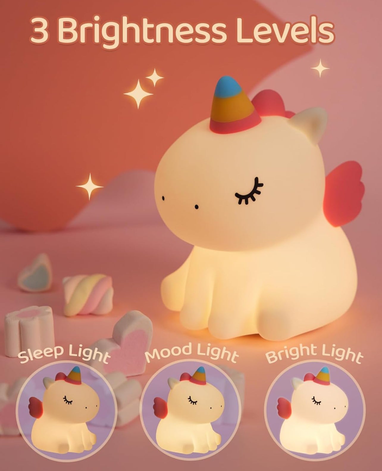 Super Cute Silicone Night Lamps