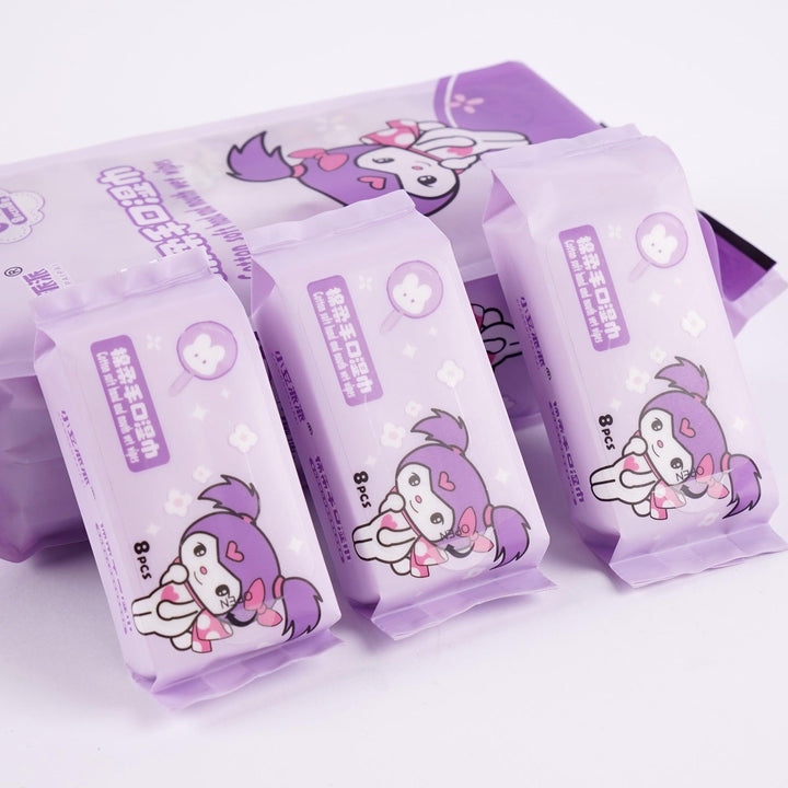 Cute n Handy Wet Wipes - 8x8 box