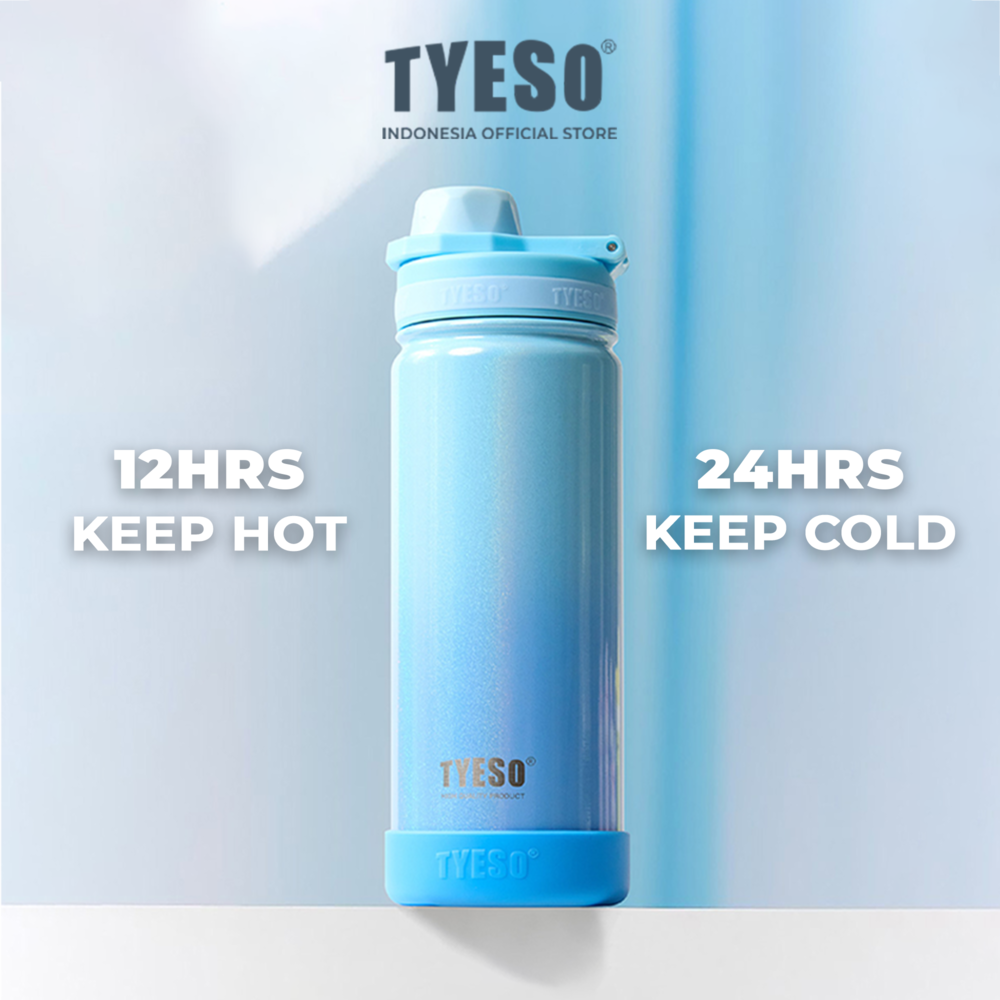 Tyeso Cosmic - 600ml Vacuum Bottle with Silicone Base