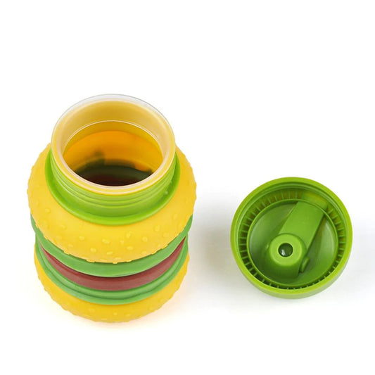 Burger Blast 🍔 - Collapsible BPA Free Bottle