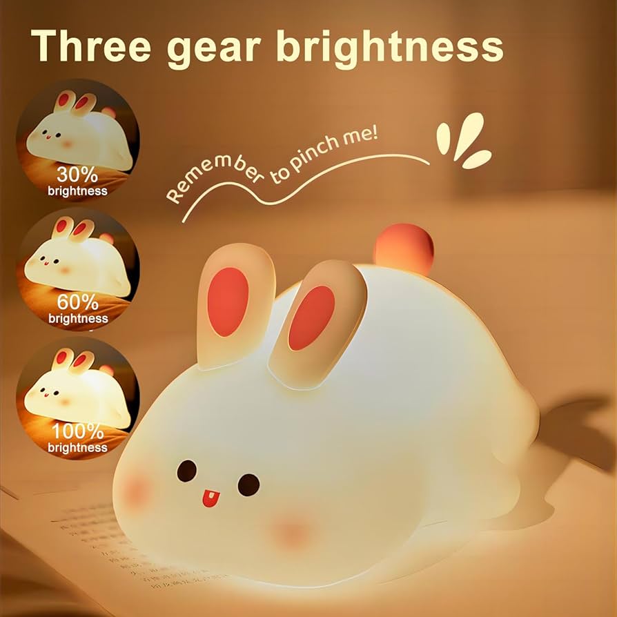 Super Cute Silicone Night Lamps