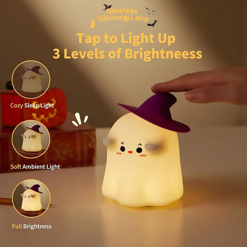 Ghostess Silicone Lamp - Halloween Special