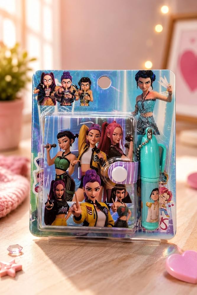 K-Pop - Mini Diary with Pen