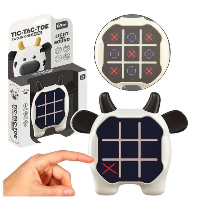 3D Animal Shaped Electronic Tic Tac Toe & Memory Game