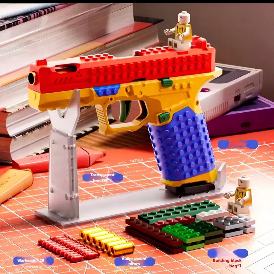 Brick Shell-Ejecting Soft Bullet Gun