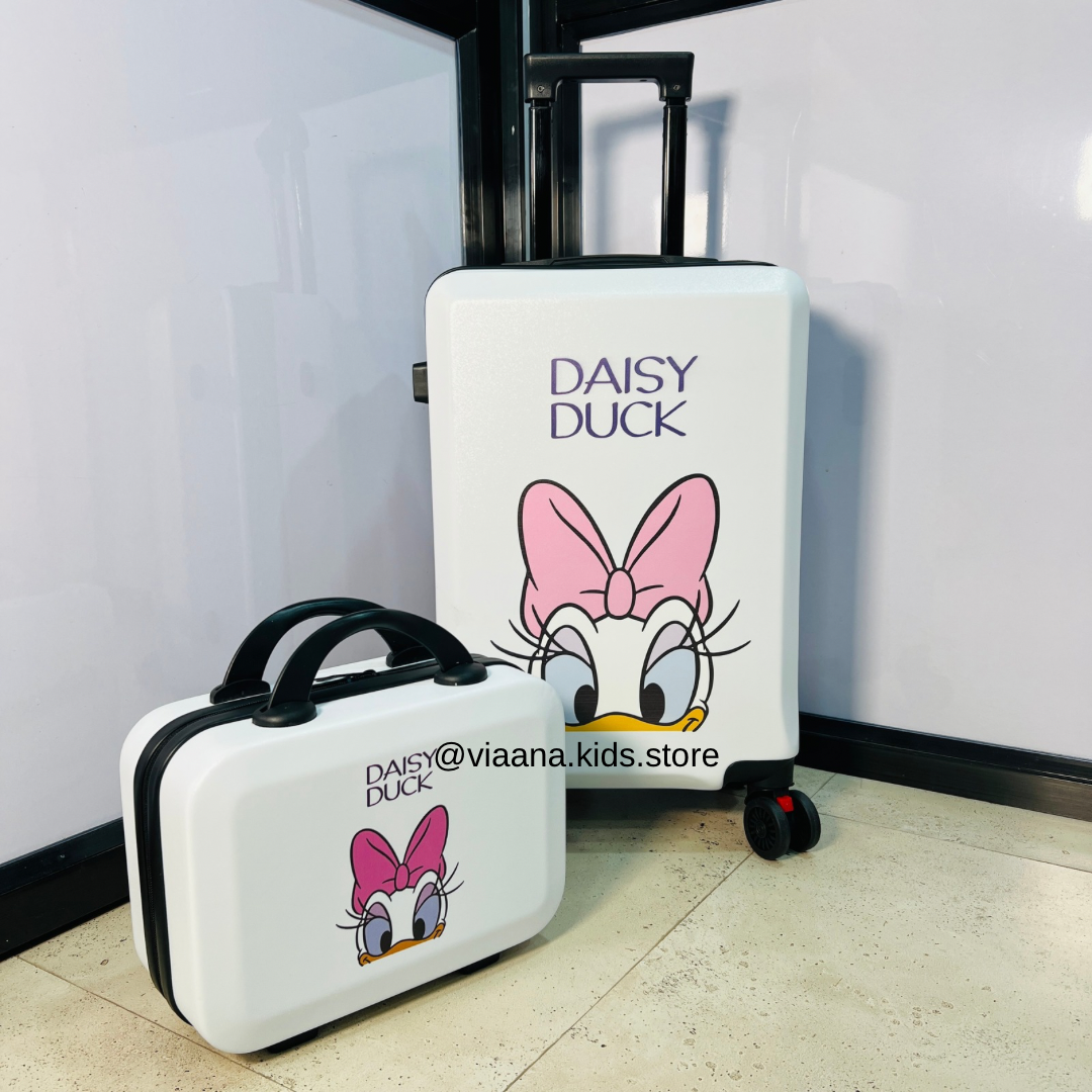 Daisy Duck Trolley Bag with Vanity