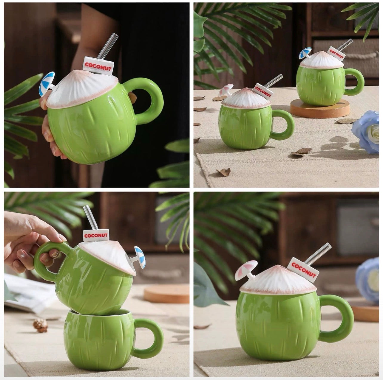 Coconut - Ceramic Mugs