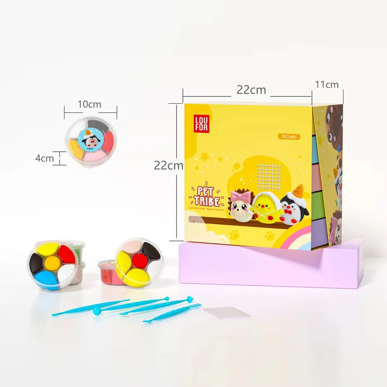 Air Dry Clay - Pet Tribe |1pcs