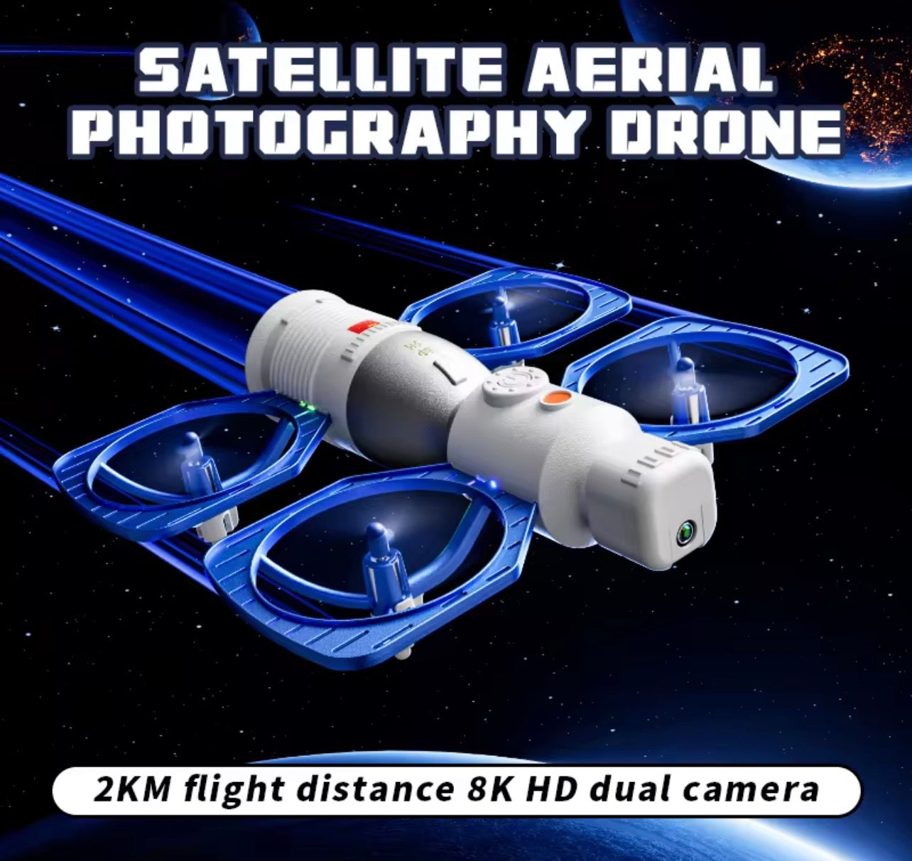 4DRC - V45 Space Shuttle Satellite Drone