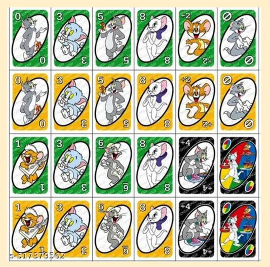 UNO - Tom and Jerry Card Games