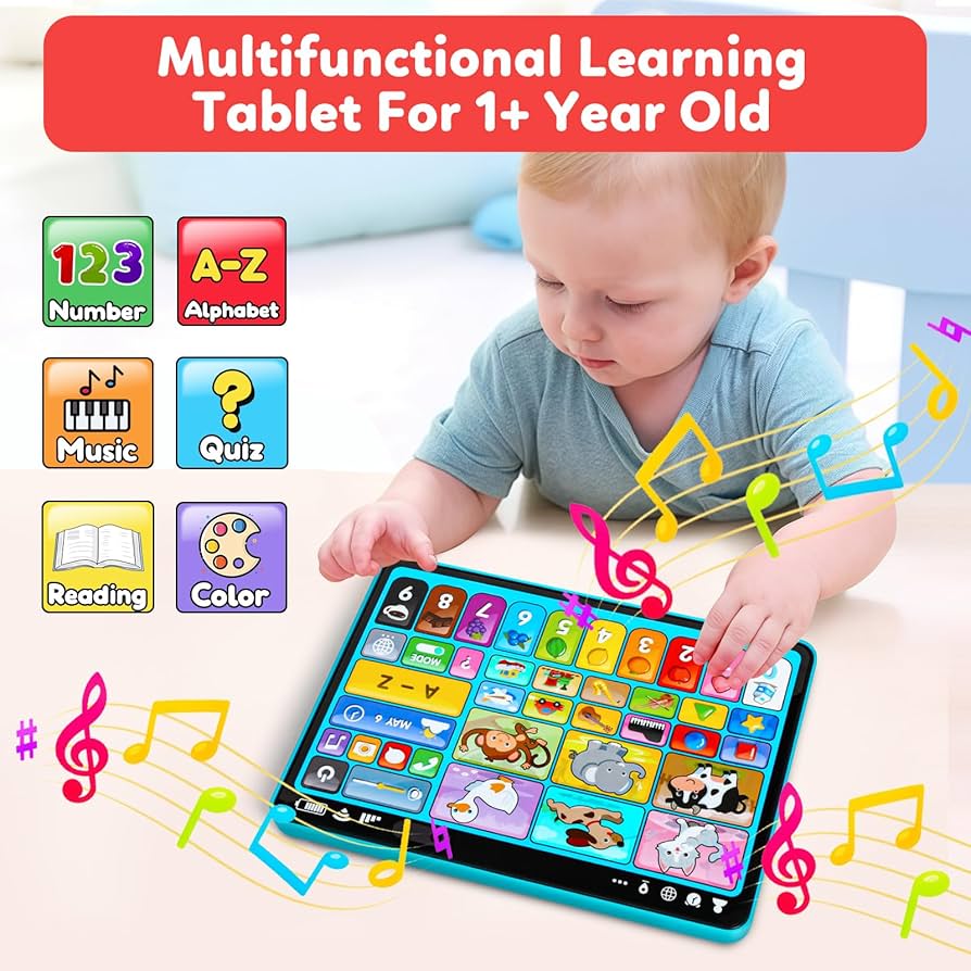 FiveStar - Learning Toy Tablet with Music & Sound