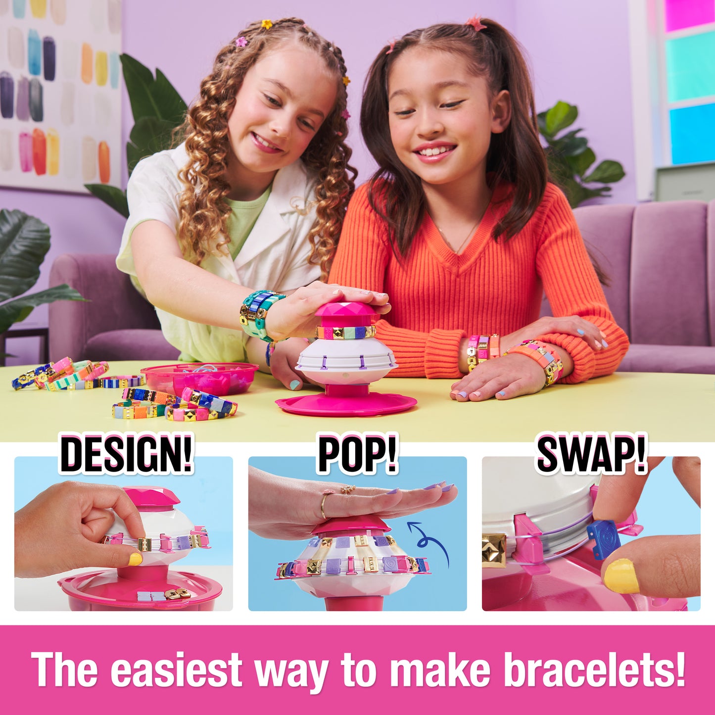 Spin Master - Cool Maker, Popstyle Bracelet Maker