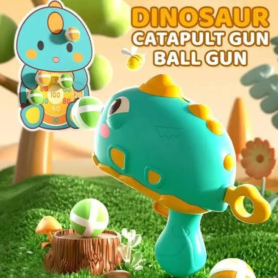 Dino Ball Gun : Aim Shooting Board Game