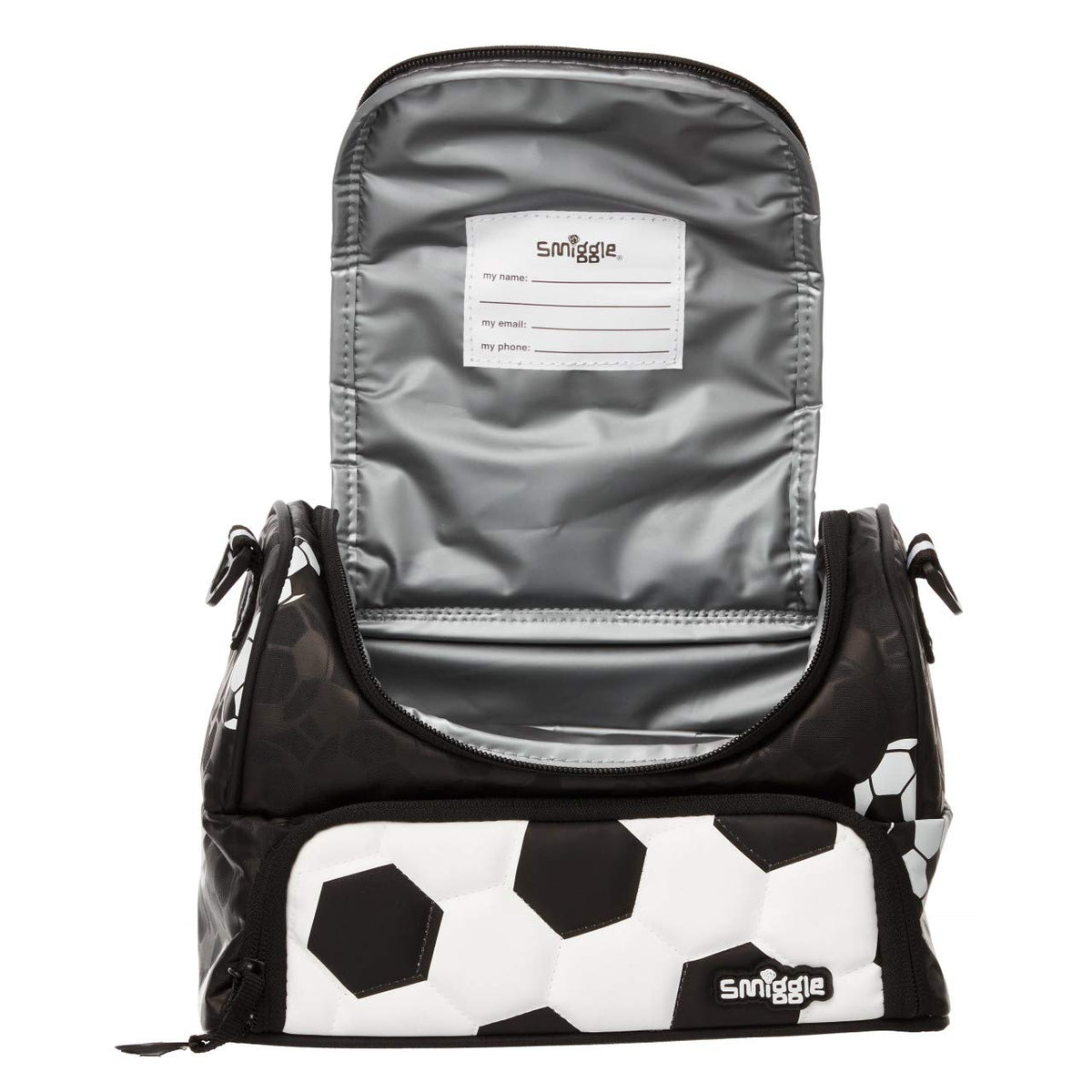 Smiggle  - Soccer Double Decker Lunch Bag