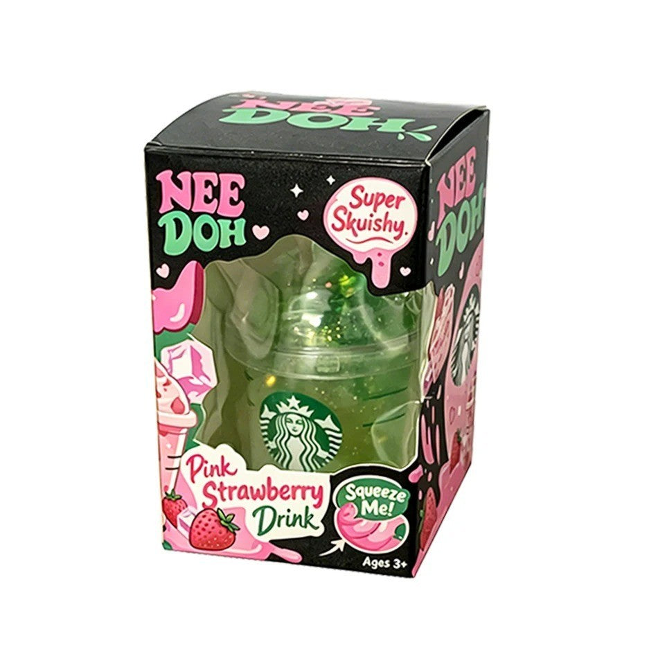 Nee Doh Pink Strawberry Drink - 1pc