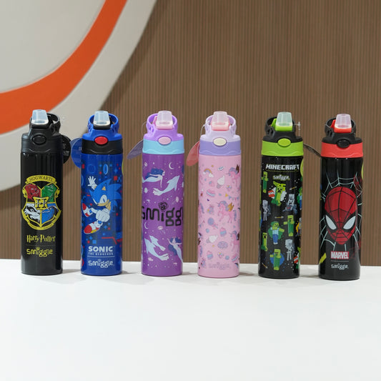 Smiggle -  Insulated Stainless Steel Drink Bottle With Flip Spout 520Ml