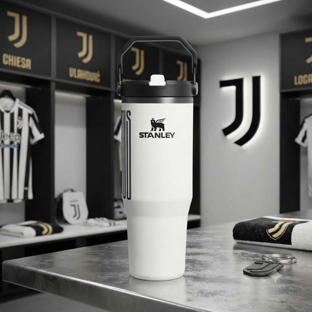 Stanley 1913 x Juventus IceFlow™ Flip Straw 2.0 Tumbler | 0.89L
