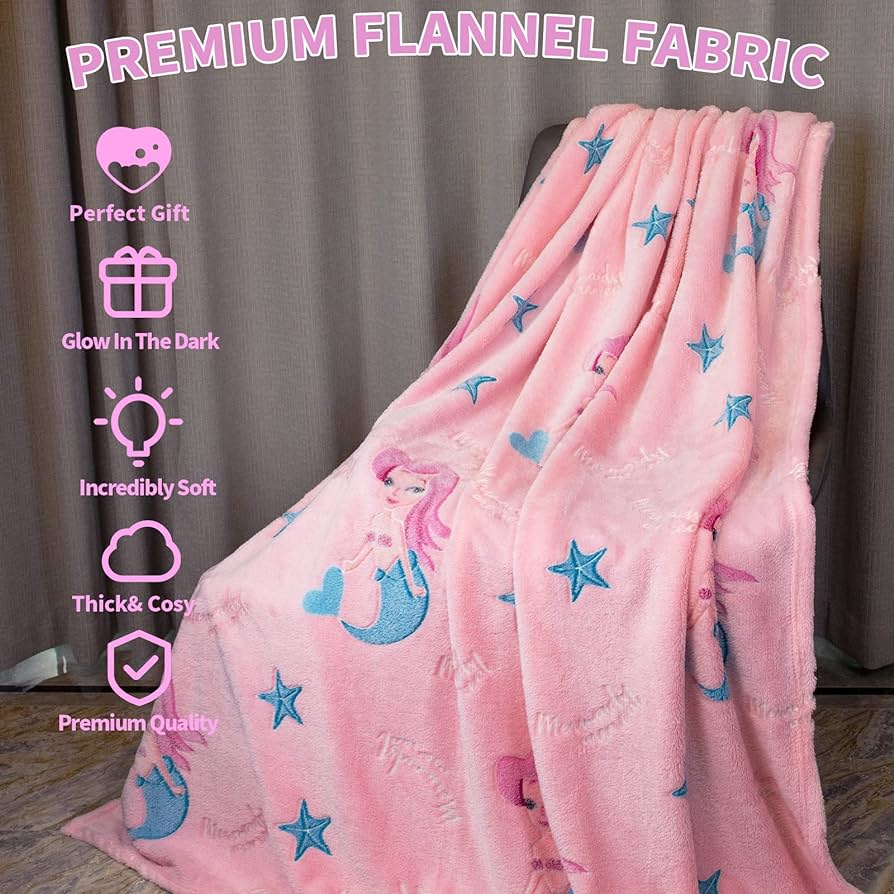 Dreamy Glowing Blankets - Soft, Warm, Cozy and Furry