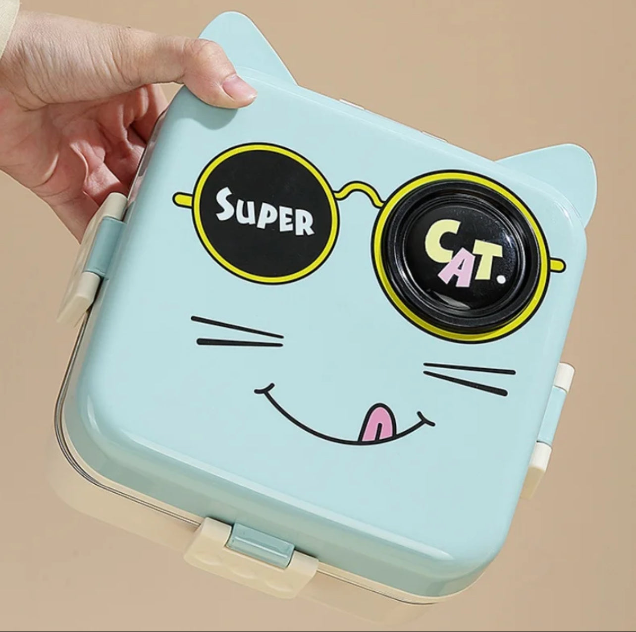 Cat Eye - Spill Free Steel Lunch Box