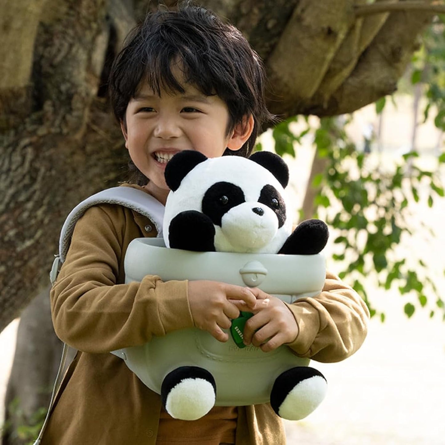 Little Panda - EVA Backpack with Soft Toy