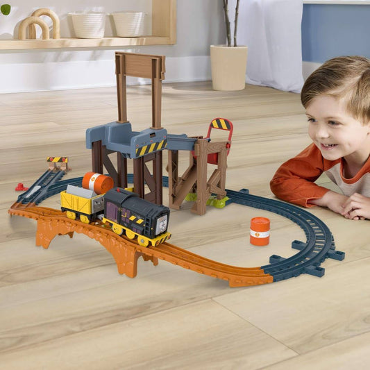 Fisher Price - Thomas & Friends: All Engines Go - Diesel’s Lift & Load Construction Set