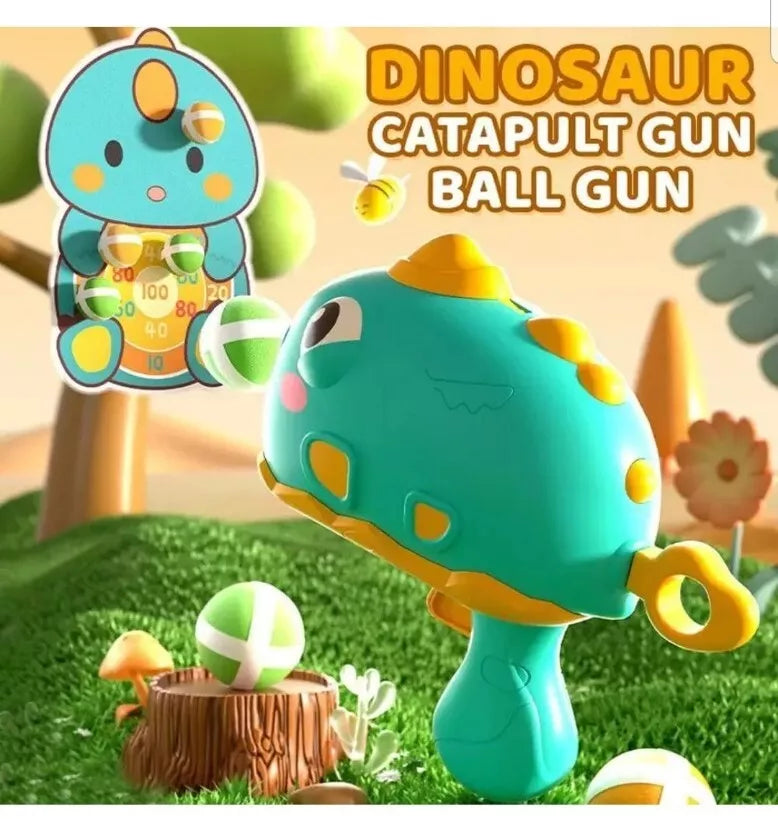 Dino Ball Gun : Aim Shooting Board Game