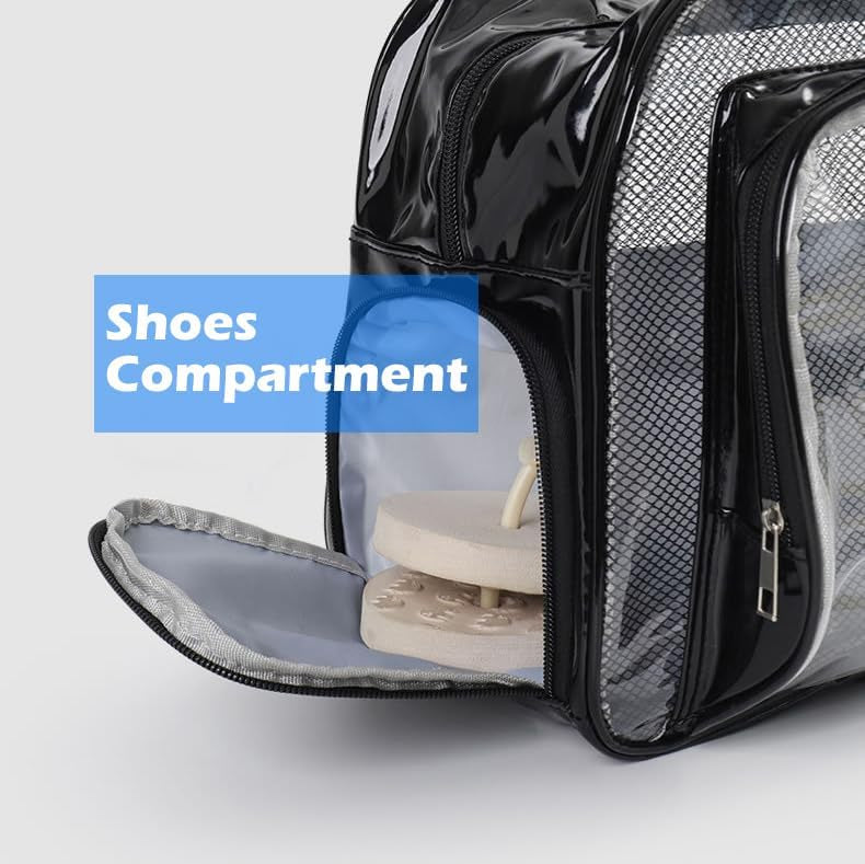 Versatile and Stylish: Big Waterproof Multipurpose Storage Bag with Shoe Pocket