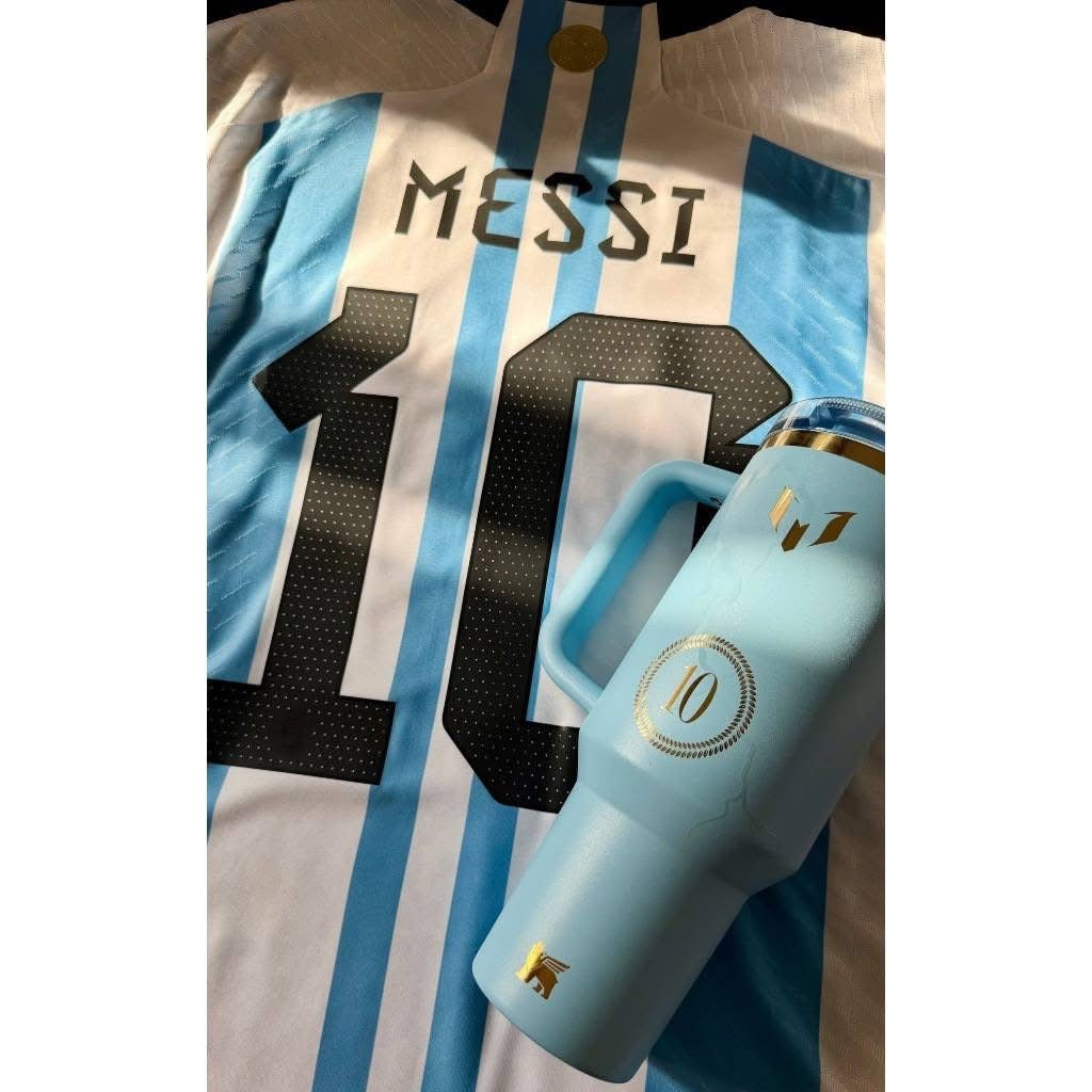 The Messi x Stanley Quencher ProTour Flip Straw Tumbler | 40oz