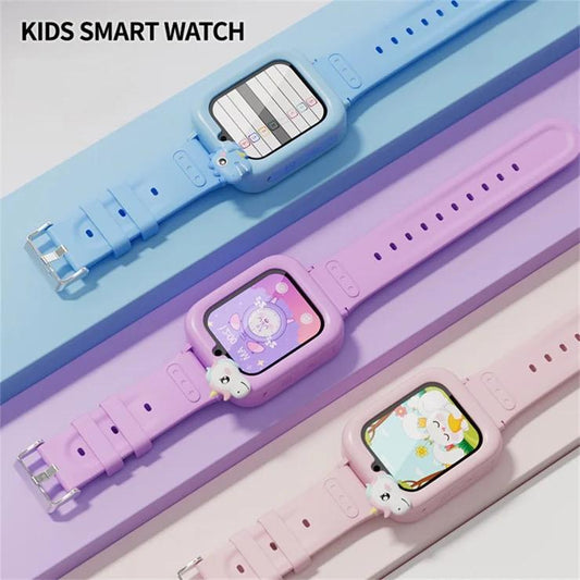 Koool - 1.83” Touch Screen Kids Smart Watch Built In 36 Games Video Recorder Music Player with Flashlight