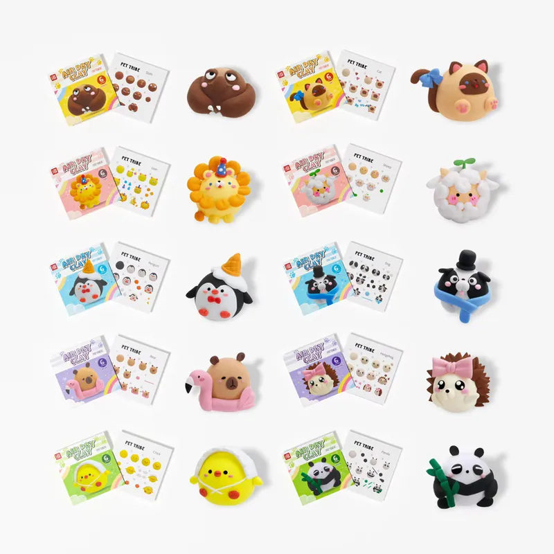 Air Dry Clay - Pet Tribe |1pcs
