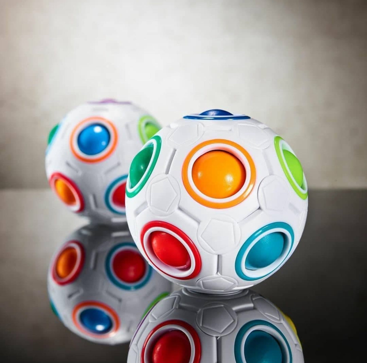 Rainbow Puzzle Ball