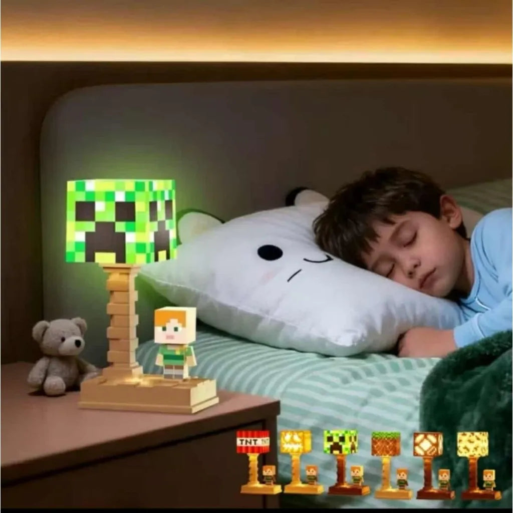 Minecraft Table Lamp - 1pcs